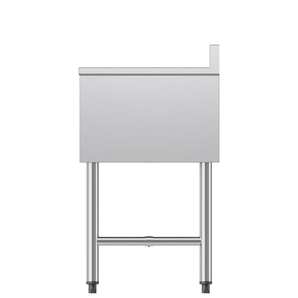 Vask med rum, 3 rum, 978x470x838 mm, rustfrit stål