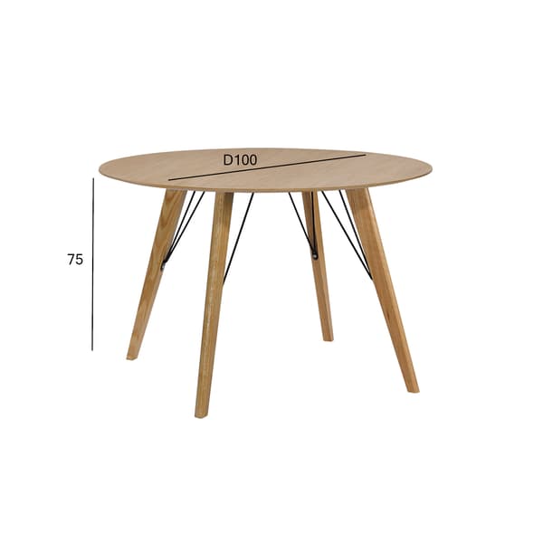 Matbord HELENA 100x75 cm Ek