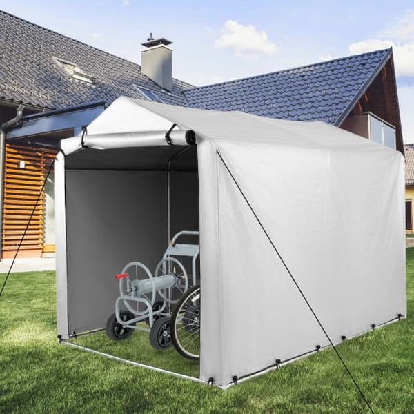 Ulkovarasto 160x218x164 cm hopea