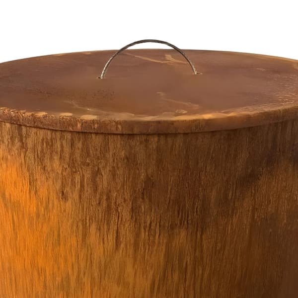 Ildtønde, Brun, Cortenstål, Kodustaar