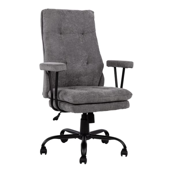 Kontorstol ARLO 70x75x111-117 cm Grå