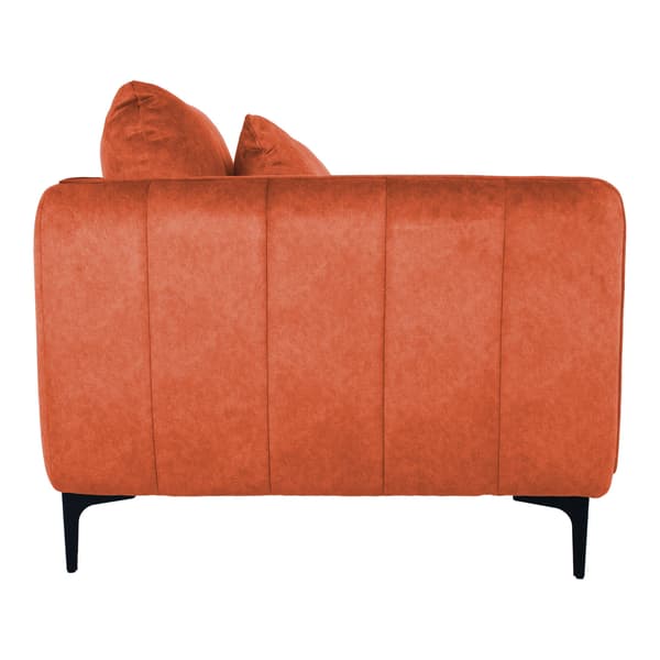 Lænestol BIANKA 84x98x85 cm Orange stof