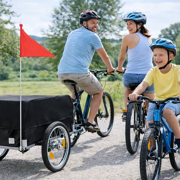 Cykel Lastvagn, 59x124x69 cm, Fällbar, Kodustaar