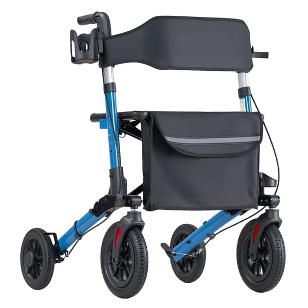 Rollator, 71.5x72x84-96.5 cm, aluminium, justerbar
