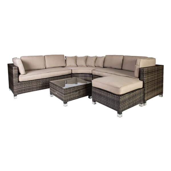 Kuddset Dawson Beige Tyg, polyester