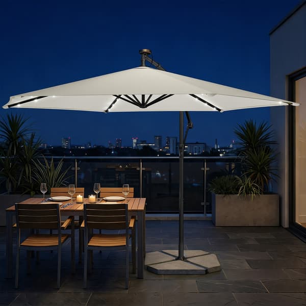 Parasol 350 cm diameter Beige