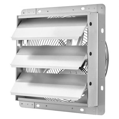 Shutter udsugningsventilator HA-300M-220 37x37x19,2 cm sølv