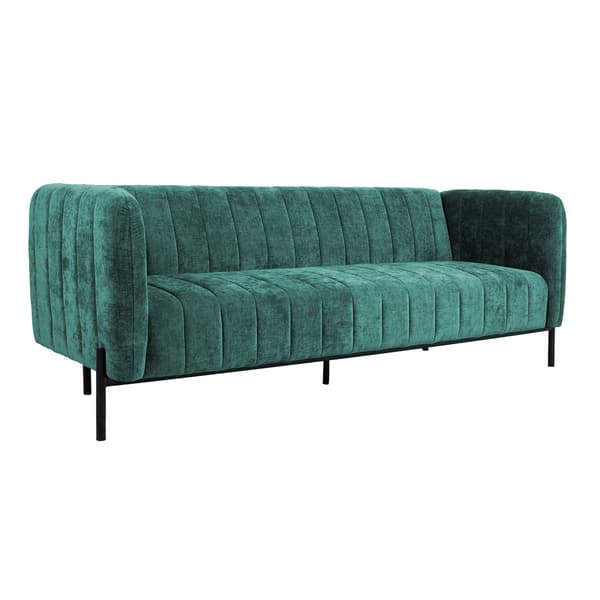 Sofa Seng Tamika 218x82x82 cm Grøn Stof