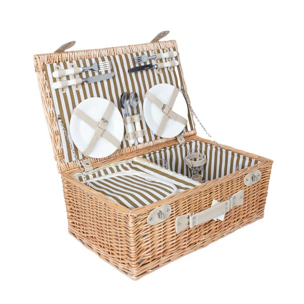 Picknickkorg 54x34x21 cm, keramik