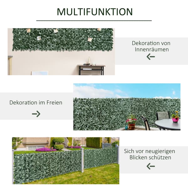 Tekojalopensas 240x100 cm tummanvihreä
