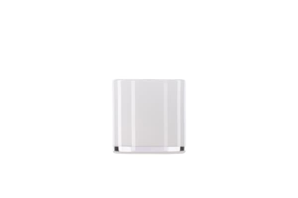 Lanterne Glora 10x10 cm Hvid Glas