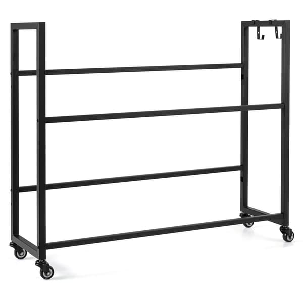 Drink Crate Rack 2-niveau 103x30,5x88,4 cm sort