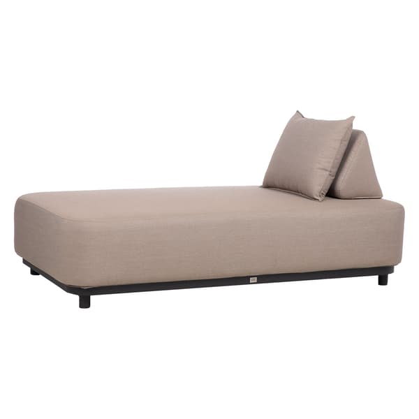 Sofa AMORE 184x104x42 cm beige stof