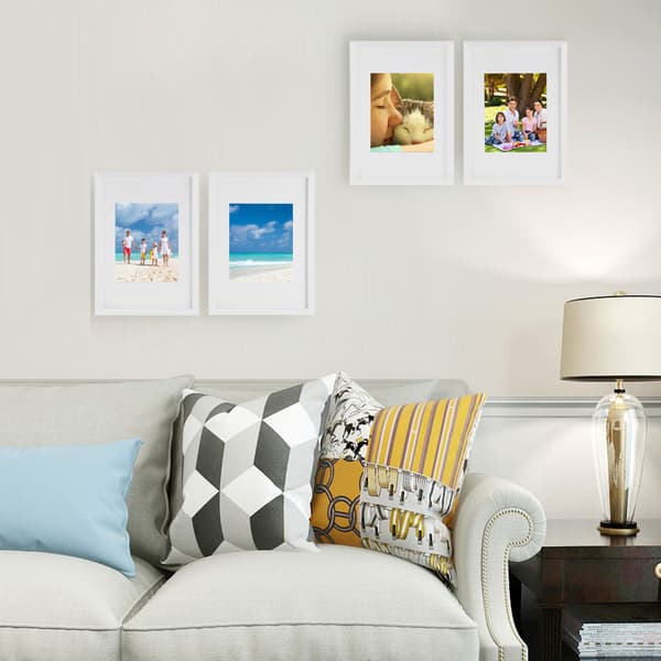 Fotoram Set, 33x45,2x1,8 cm, Vit