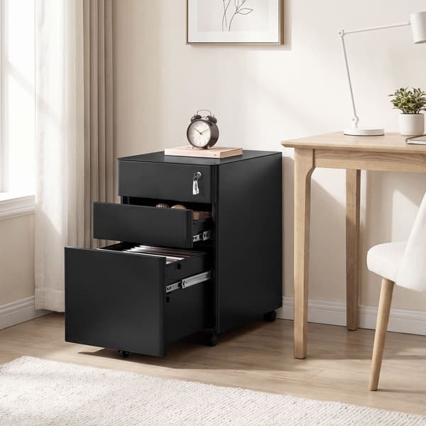 Rollcontainer Aktenschrank Büroschrank pyörillä