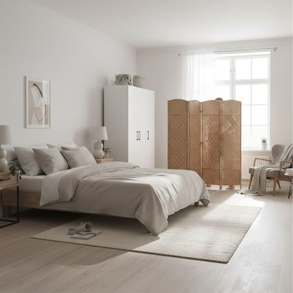 Foldeskærm 170x160x2 cm foldbar, Kodustaar