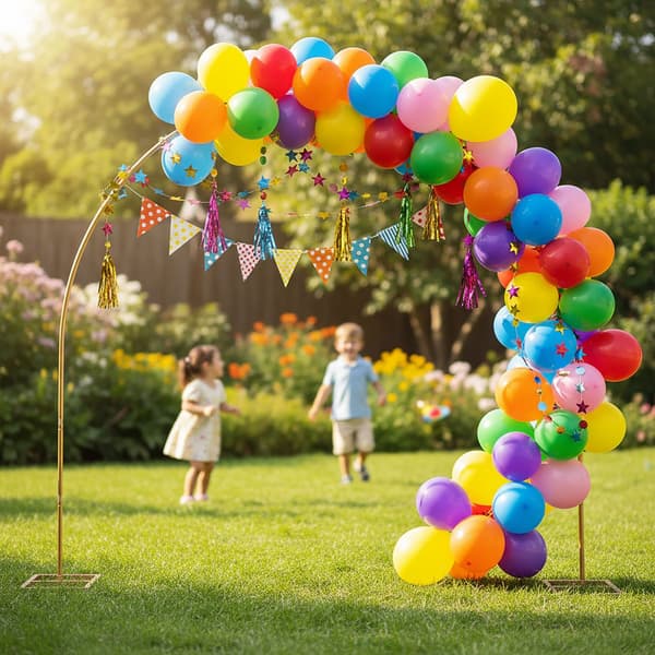 Ballonbue Guld Stål dekorativ, Kodustaar