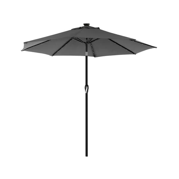 Haveparasol, 300x240 cm, Grå