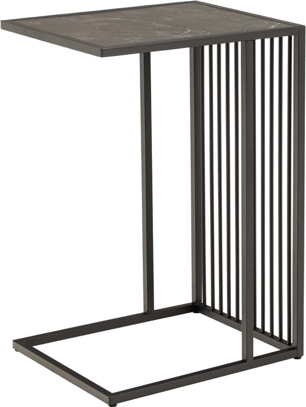 Sidebord 35x43x63 cm Sort Metal
