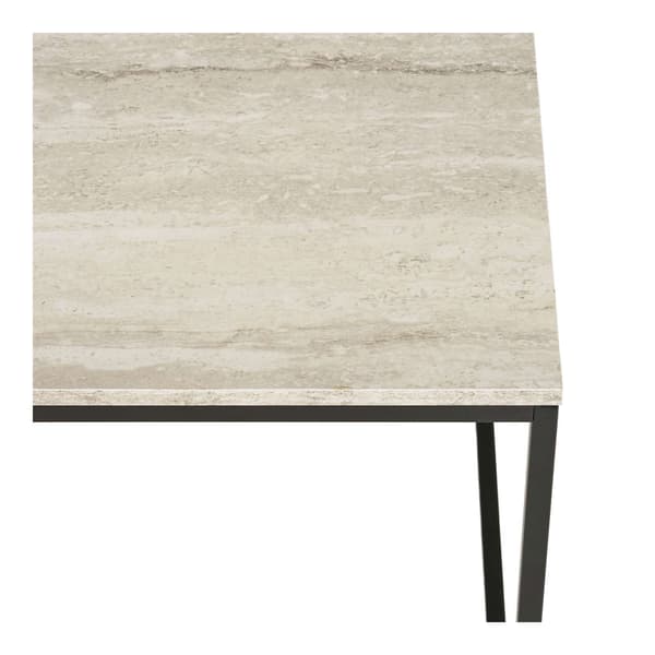 Soffbord 90x60x45 cm Svart