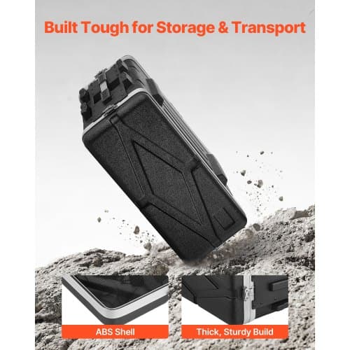 4U Rack Case 480 mm dyb ABS