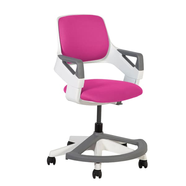 Barnstol ROOKEE 64x64x76-93 cm Rosa