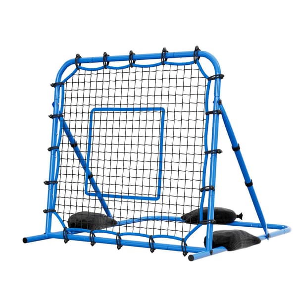 Fodbold Rebounder Net 119,5x113,5x142 cm sort jernramme