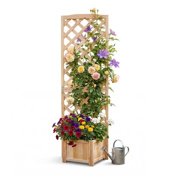 Planteringslåda med spaljé 180 cm, Kodustaar