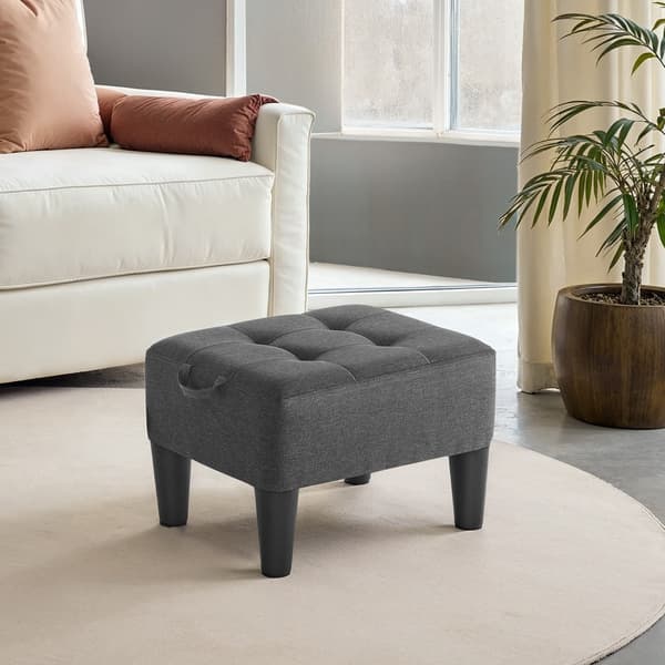 Puf, 40x32x26 cm, Grå