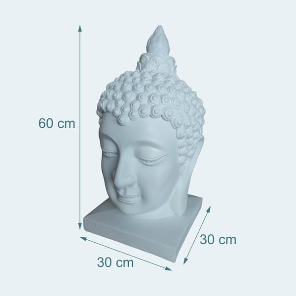 Buddhan pään patsas 60 cm, Kodustaar