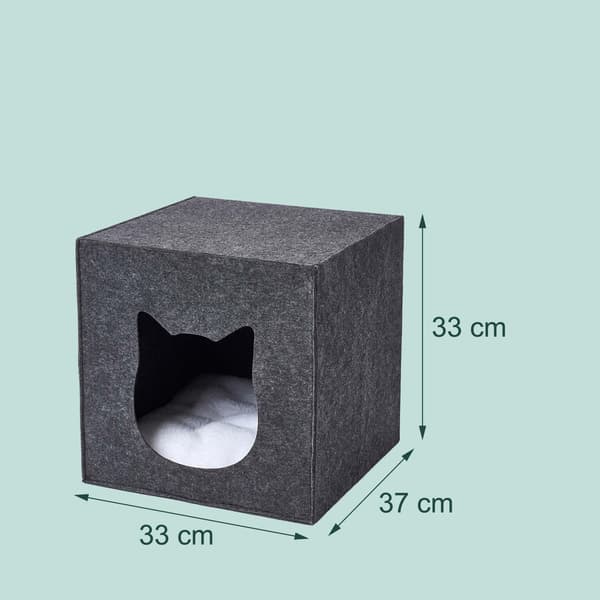Kattkoja Hopfällbar i Filt, Kodustaar