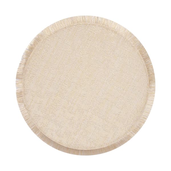 Pöytätabletti 38 cm kulta PVC