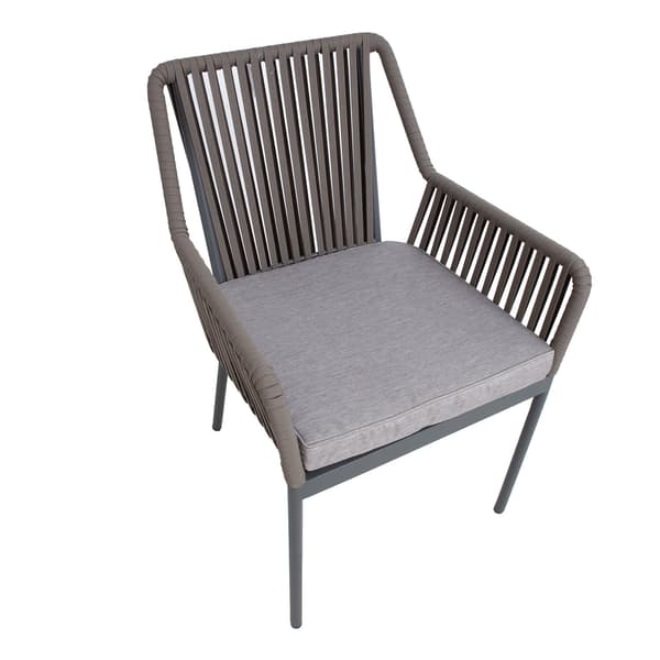 Stol 56x57x85 cm Grå – 47x46xH5cm