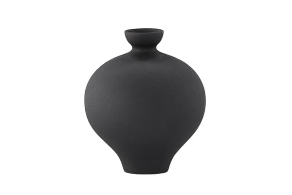 Vase Rellis 6x24x20 cm Sort