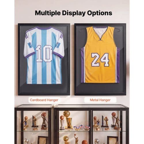 Jerseyram Displayväska 90x70x3 cm svart