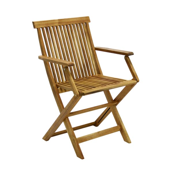 Balkongset FINLAY 60x60x72 cm Trä Fällbar