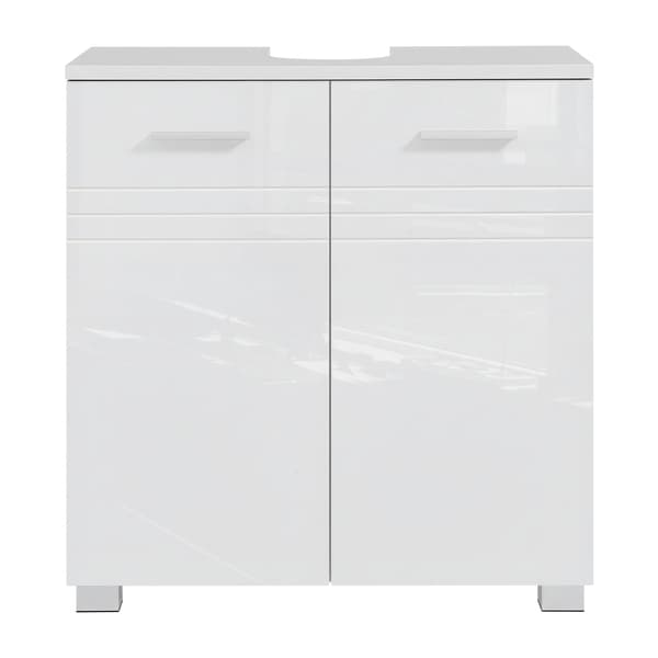 Baderomsskap 60x30x63 cm Hvit MDF