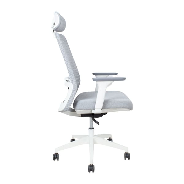 Kontorstol SANTO 65x65x115-125 cm Grå