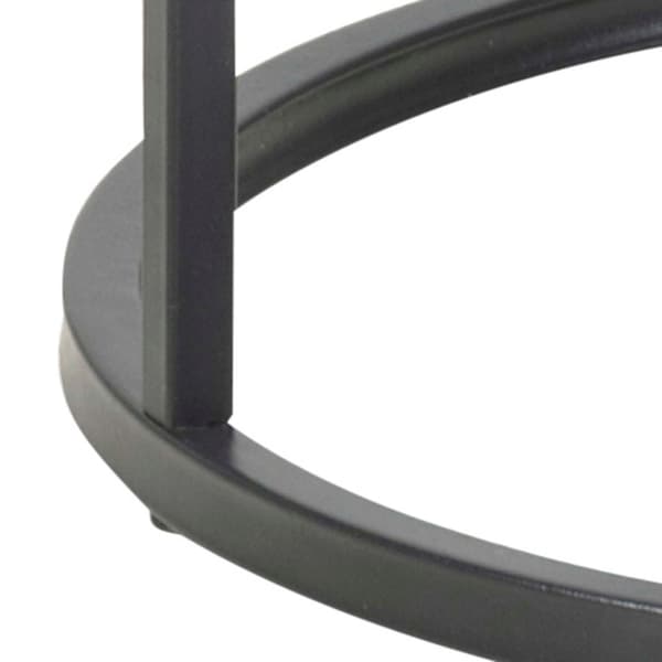 Sidebord SEAFORD 40x55 cm Sort