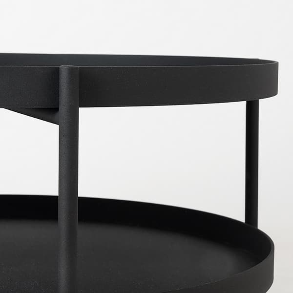 Sofabord Hanna, 60 cm, sort