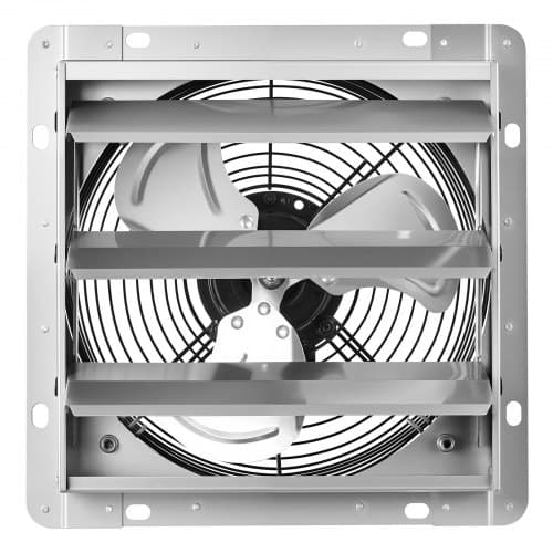 Shutter udsugningsventilator HA-250M-220 314x314x168 mm sølv