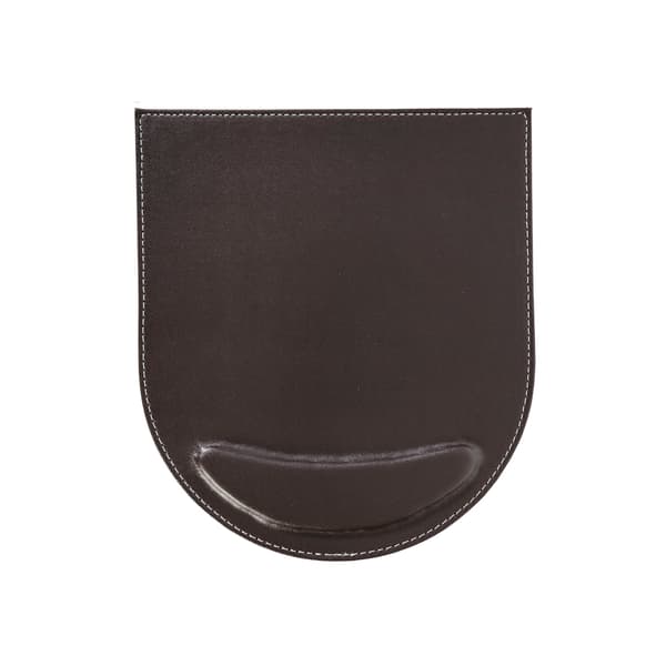 Musemåtte Walter 22x25 cm Brun PU Læder
