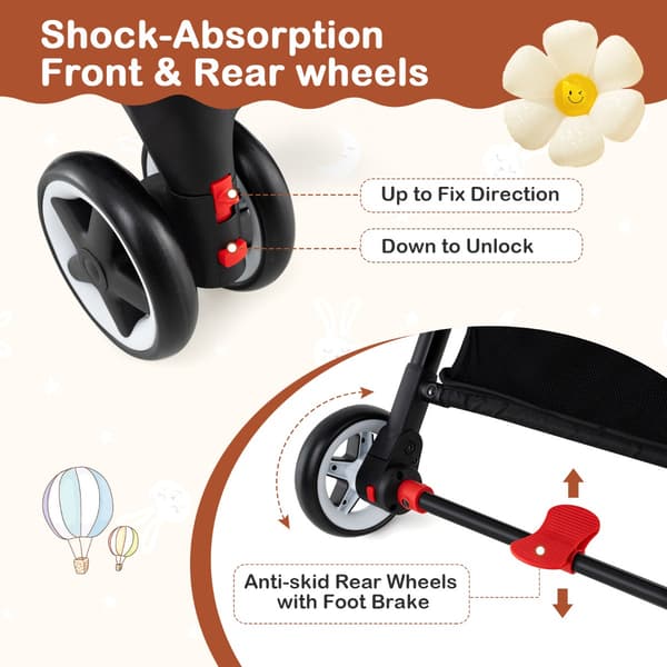 Klapvogn 88x53x97 cm beige