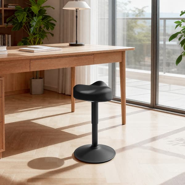 Ståstol 36x36,5x48-65,5 cm Sort Justerbar