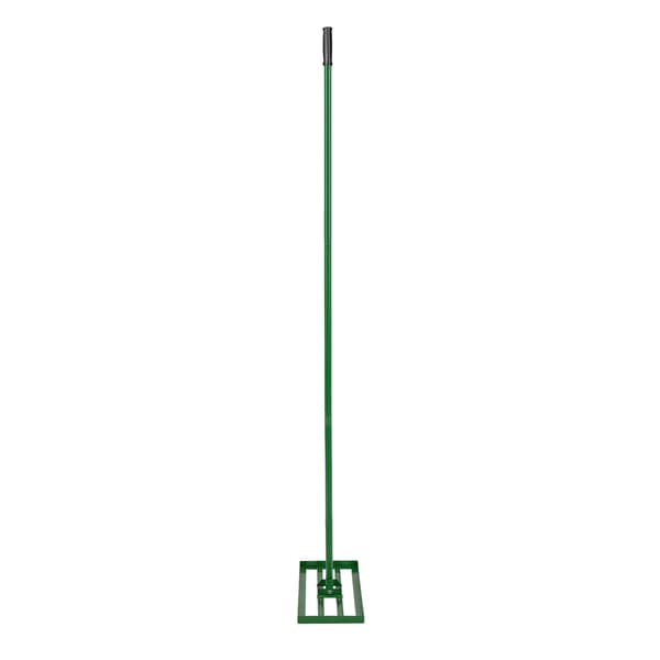 Plæneudjævningsrive 76,2x25,4x207 cm Grøn Stål