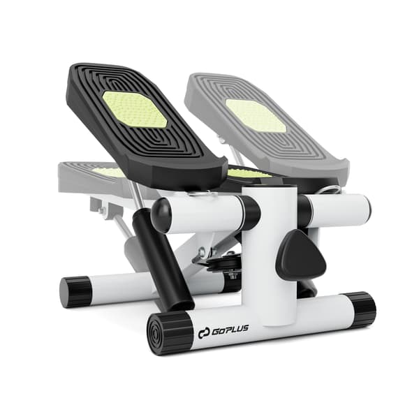 Mini Stepper med modstandsbånd 40x31x21,5 cm hvid