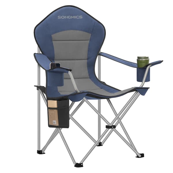 Campingstol 61x93x108 cm Blå