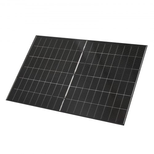 Solpanel, 174.2x113.5x3.5 cm, Sort, Monokrystallinsk