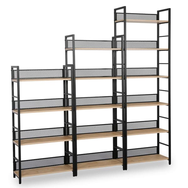 Hylde HECTOR 60x28x187 cm Sort