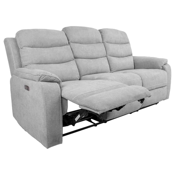 Lænestol Sofa MIMI 208x93x102 cm Lys Grå Stof